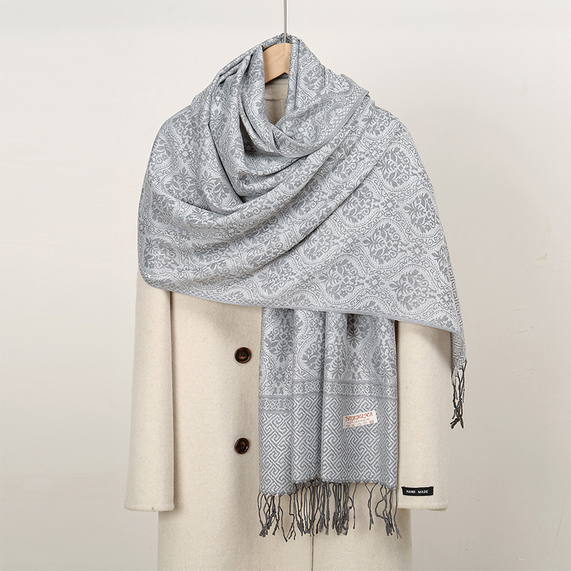 2024 Luxury Thick Cashmere Sca - Cashmere Pashmina Wrap avaliação e preço