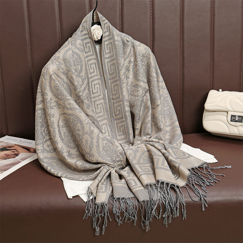 2024 Luxury Thick Cashmere Sca - Cashmere Pashmina Wrap avaliação e preço
