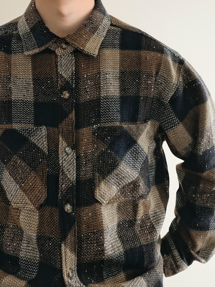 Mens American Vintage Yarn Dye - Flannel Shirt Lined avaliação e preço