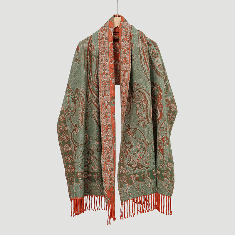 2024 Fashion Ethnic Style Wome - Cashmere Pashmina Wrap avaliação e preço