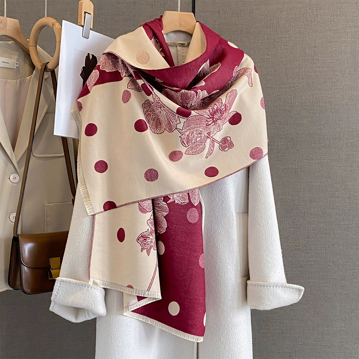 2025 Women Thicken Luxury Wint - Cashmere Pashmina Wrap avaliação e preço