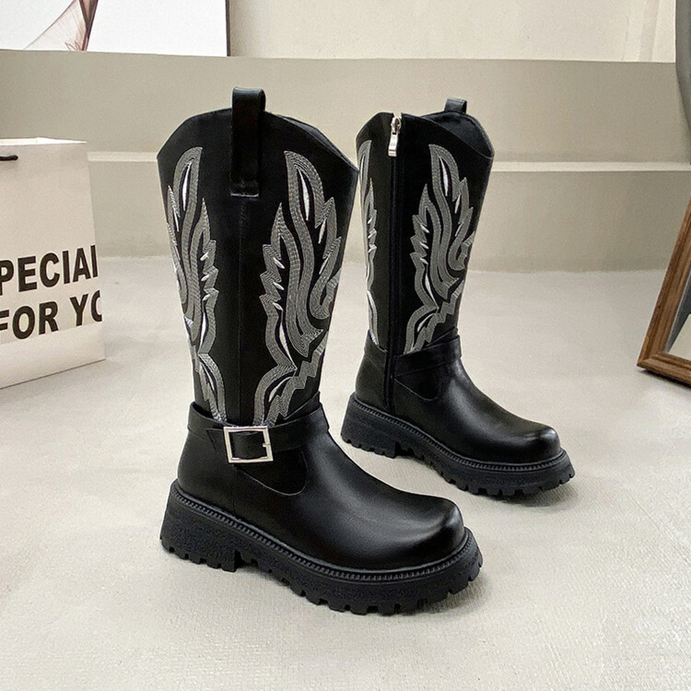 Women Knee High Boots Thick He - Waterproof Winter Boot avaliação e preço
