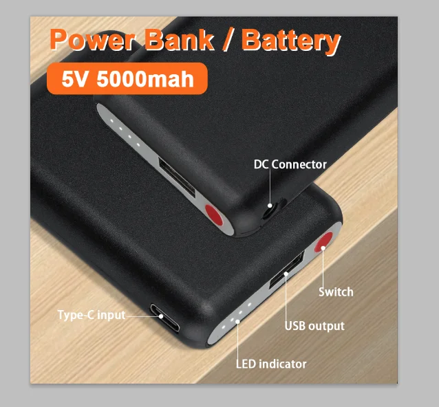 5V 5000mAh Heated Gloves Batte - Heated Vest Battery avaliação e preço