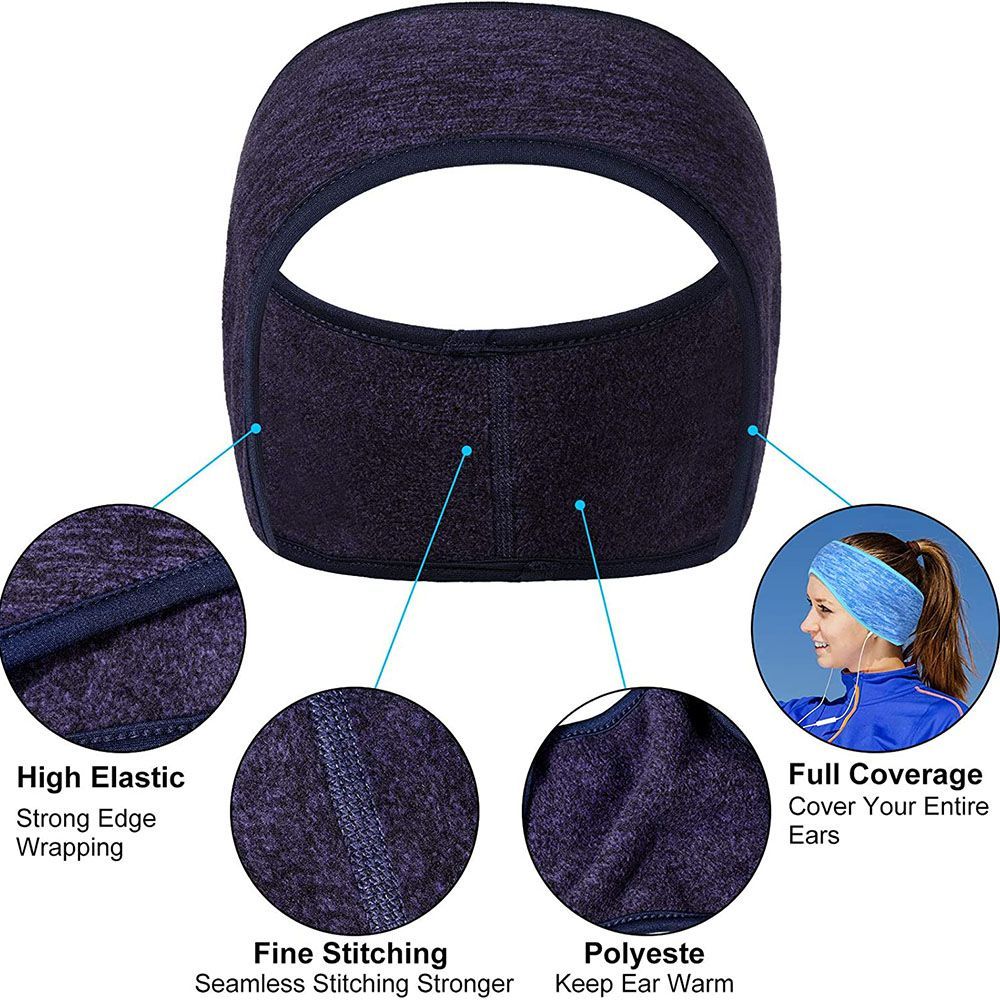 Outdoor Sports Hair Sweat Flee - Winter Headband Fleece avaliação e preço