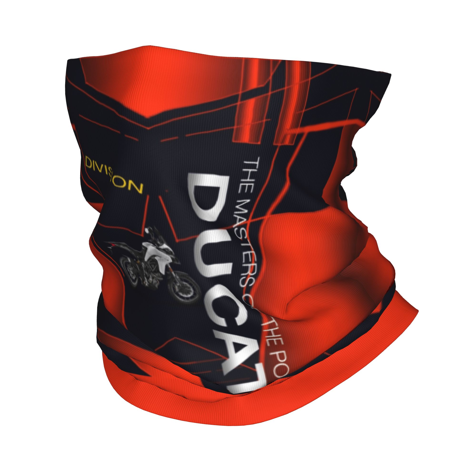 Custom Racing Sprot Ducatis  B - Neck Gaiter Fleece avaliação e preço