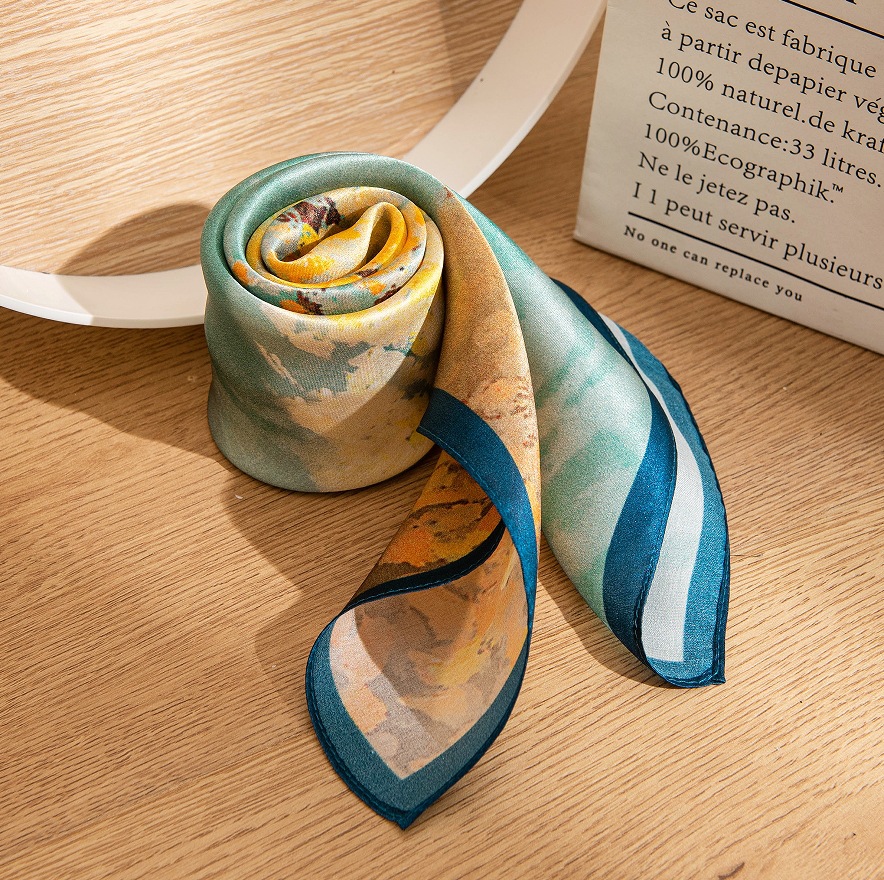 Mulberry silk scarf 2025 new r - Shawl Wrap Winter avaliação e preço