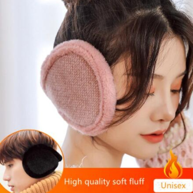 Thicken Fur Earmuffs Men Women - Winter Headband Fleece avaliação e preço