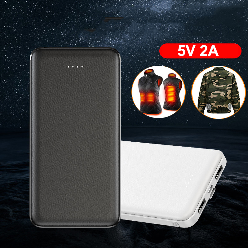 5V 2A Power Bank 20000mAh for  - Heated Vest Battery avaliação e preço