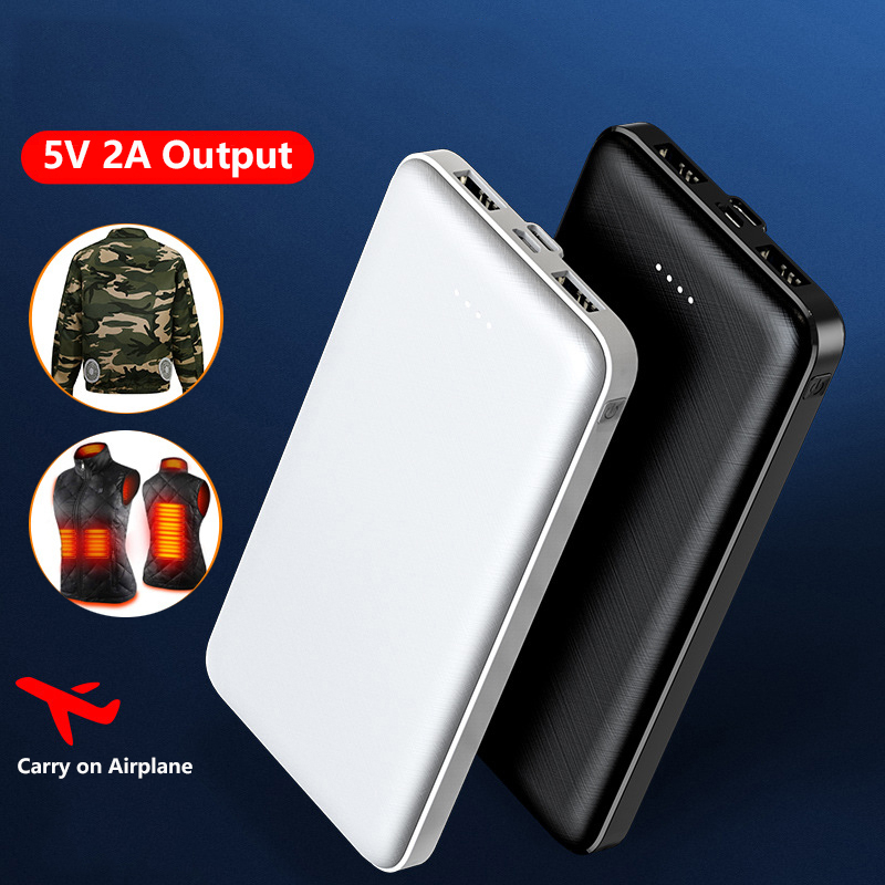 5V 2A Power Bank 20000mAh for  - Heated Vest Battery avaliação e preço