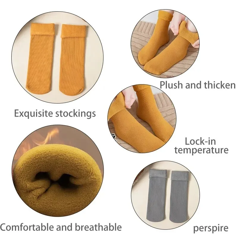 Women Winter Socks Hermal Cash - Thermal Sock Wool avaliação e preço