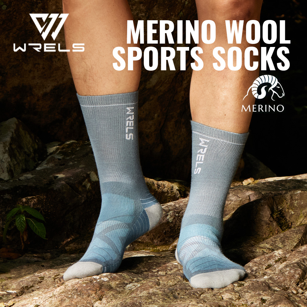 WRELS 1/2/3 Merino Wool Socks  - Thermal Sock Wool avaliação e preço