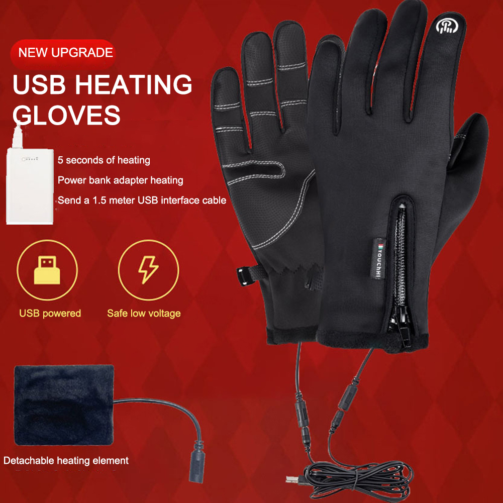 USB Touch Screen Gloves Heatin - Touch Screen Gloves avaliação e preço