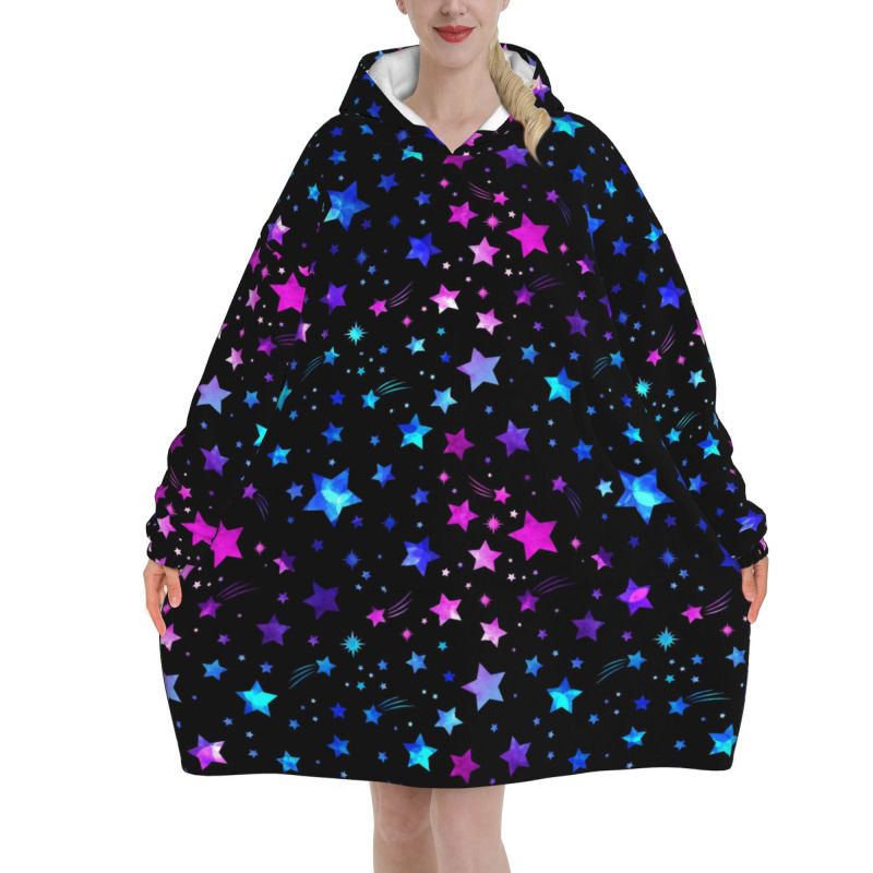 Space Galaxy Constellation Zod - Sherpa Hoodie Fleece avaliação e preço