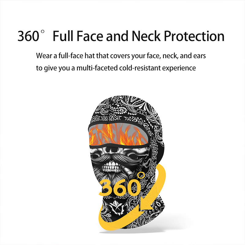 Winter Warm Plus Velvet Balacl - Balaclava Ski Mask avaliação e preço